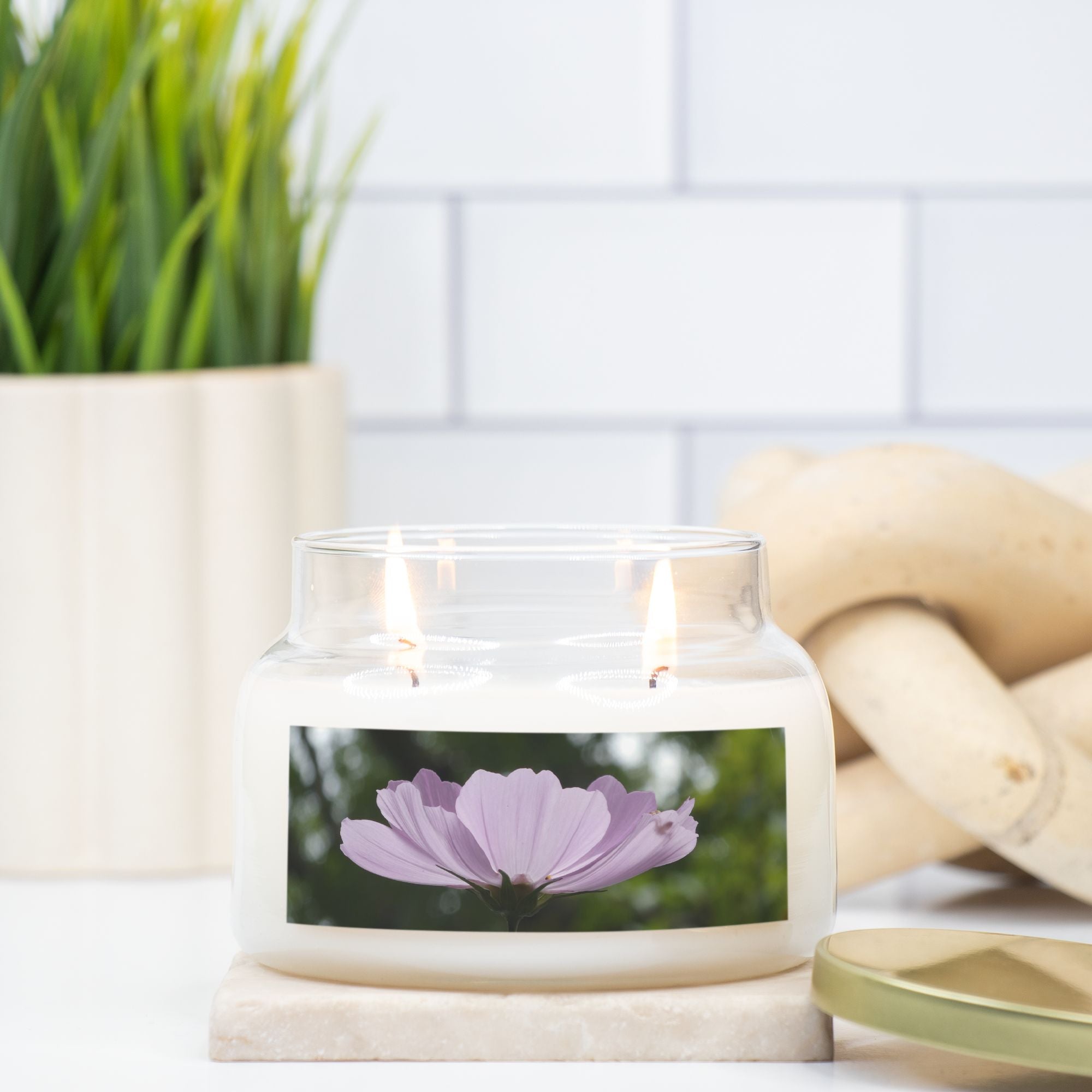 Candle Apothecary Jar (Double Wick)- COSMO