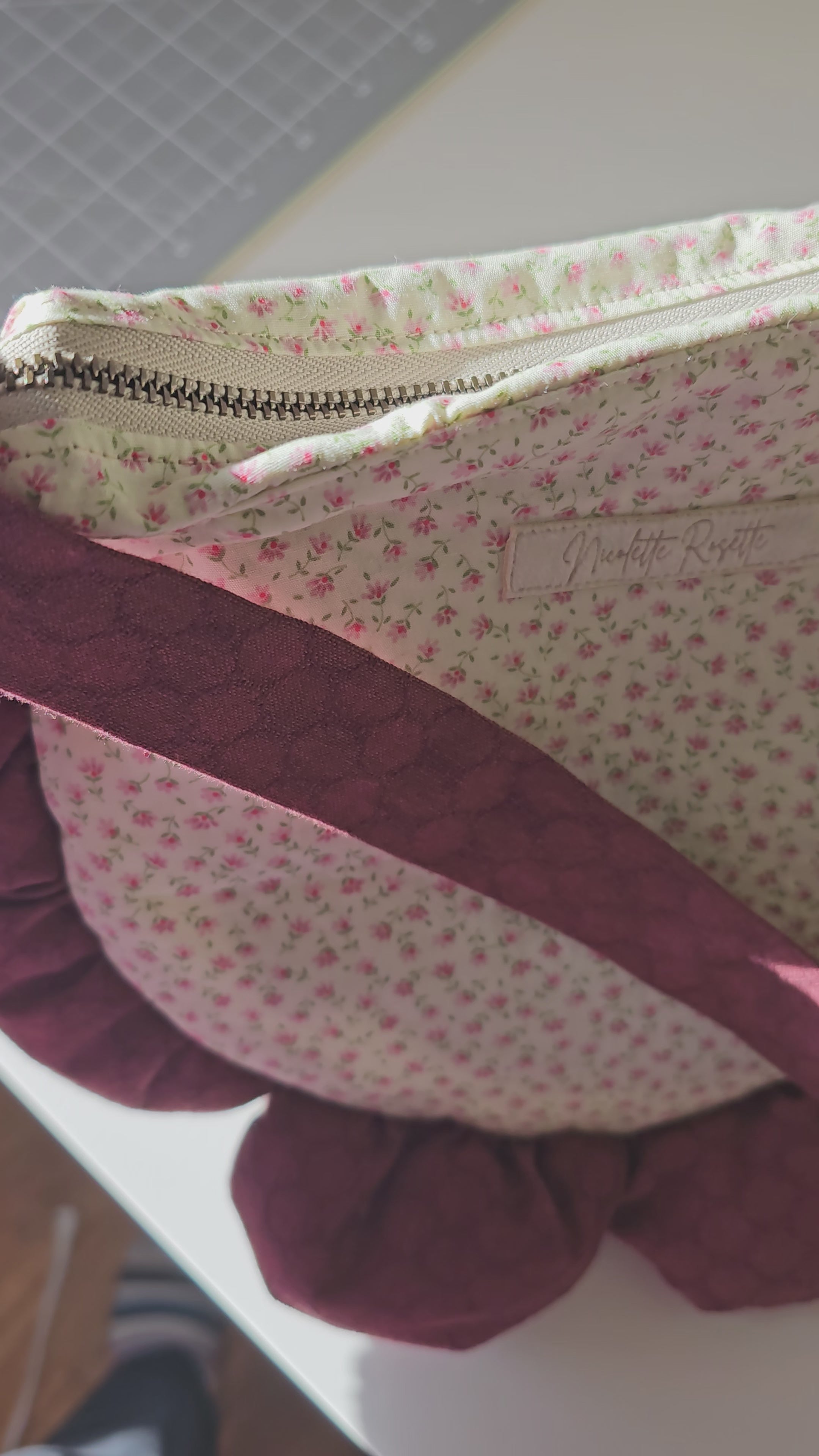 Flower Bag Red