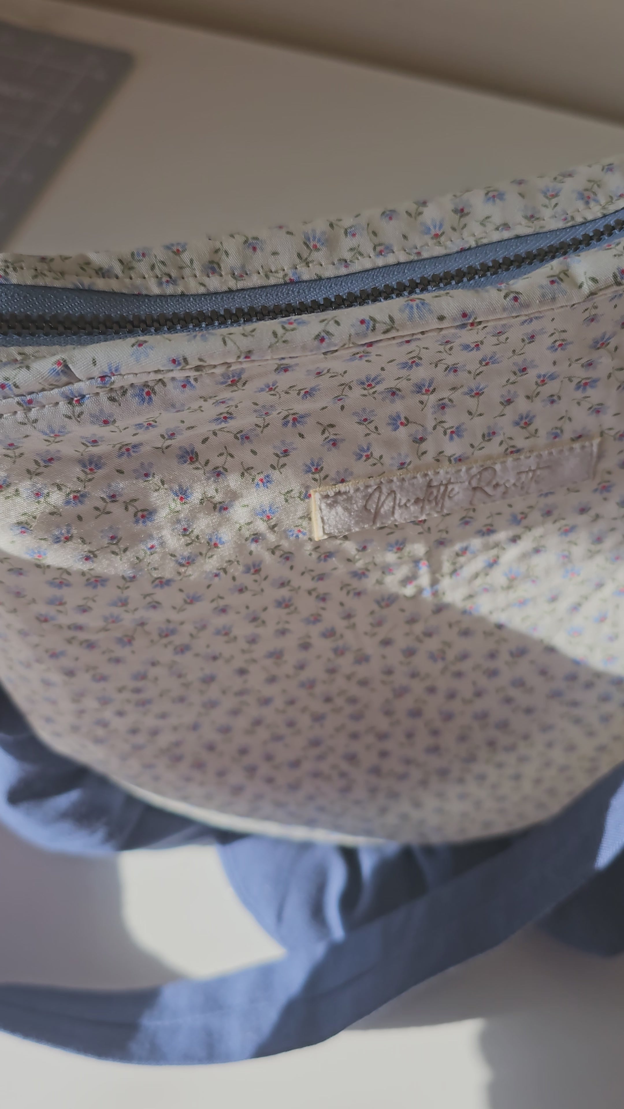 Flower Bag Blue